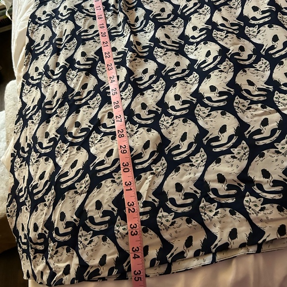 Anthropologie Cat Pattern Dress - Picture 14 of 16